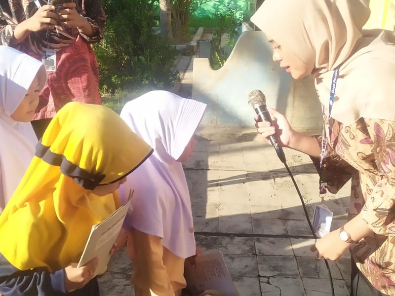 KEGIATAN LITERASI  SDN 3 PESISIR BERSAMA KKN UIN KHAS JEMBER PERIODE 2 TAHUN  ( Selasa, 22 Juli 2025 )