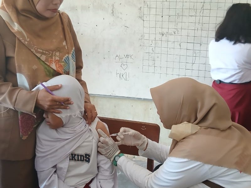 BIAS ( BULAN IMUNISASI ANAK SEKOLAH  ( SDN 3 PESISIR ) - 1 SEPTEMBER 2025